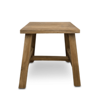 Table en teck pliable de 35 cm, design minimaliste, gonflable, écologique, pour salon