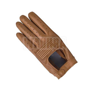Guantes de Conducción de Cuero Sintético Duradero con Palma Antideslizante para un Mejor Control del Volante - Product Image 4