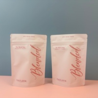 Emballage durable pour outils de maquillage cosmétique : Pince à cils, houppette, sac refermable à fermeture éclair personnalisé