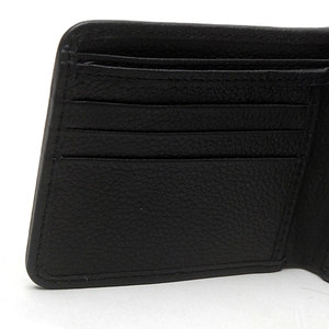 Portefeuille court en cuir véritable pour homme, en cuir de vachette pleine fleur, style vintage, avec plusieurs fentes pour cartes, anti-vol, en polyester - Product Image 4