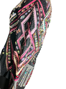 Chaqueta de equitación occidental prémium, ecológica, ligera y de secado rápido para mujer, ideal para rodeos, espectáculos ecuestres y competiciones de carreras de barriles. - Product Image 3