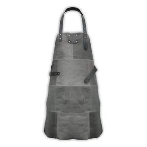 Tablier de cuisine réglable en cuir et toile, dos croisé, grande taille, pour artistes, peintres, charpentiers, travail, taille ajustable, homme femme, confort optimal - Product Image 2