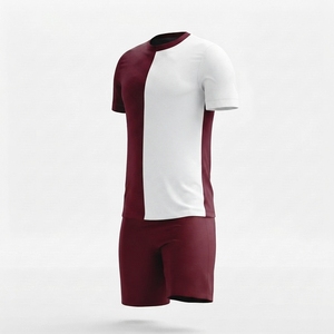 Designer Soccer Uniform High Quality <b>Athletic</b> Jersey and Shorts Set with Custom Logo Factory Direct Manufacturing <b>Support</b> - Product Image 2