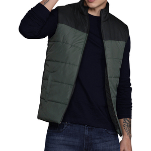 Men's Customized Lightweight Waistcoat Warm Bubble <b>Packable</b> Sleeveless <b>Jacket</b> Plus Size Winter Oversized Streetwear Gilet OEM - Product Image 1