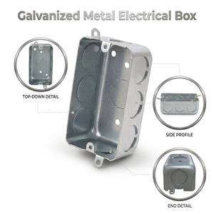 Caja de Conexiones de Acero Galvanizado de Precisión, Resistente al Fuego, Fácil de Desmontar para una Instalación Rápida en Sitio - Product Image 1