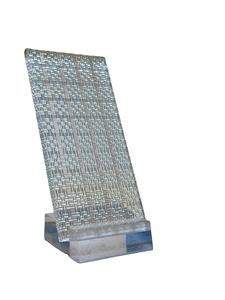 Verre feuilleté moderne transparent à motif croisé pour escaliers industriels, projets architecturaux résidentiels et murs-rideaux de salle de bain - Product Image 4