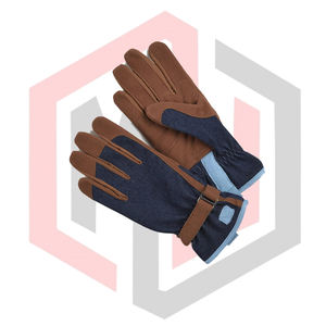 Gants de jardinage en cuir de porc de qualité supérieure, résistants aux épines, ventilés, antidérapants, anti-coupures, sans silicone, robustes pour le travail et l'élagage en extérieur - Product Image 4