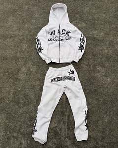 Conjunto de Sudadera y Pantalones Deportivos para Hombre, Estampado Gráfico, Venta al Por Mayor - Product Image 1