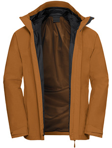 SANGLASPORTS Unisex Black <b>Waterproof</b> Windproof Winter Hooded Fleece <b>3</b>-<b>in</b>-<b>1</b> Outdoor Hiking <b>Jacket</b> - Product Image 5