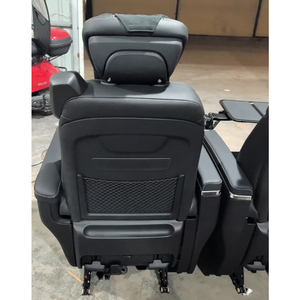 Asientos de Cuero Modificados de Lujo para <span class=keywords><strong>Mercedes</strong></span> <span class=keywords><strong>Sprinter</strong></span> <span class=keywords><strong>Vito</strong></span> Clase V W447 con Mesa Oculta, Interior Original V250 V300, Asientos Traseros - Product Image 3