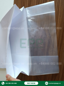 Vietnam Frozen Food <b>Packing</b> Flat Bottom Kraft Paper Laminated pp Woven <b>Bag</b> 25kg 50kg Kraft Paper Laminated Fertilizer Woven <b>Bag</b> - Product Image 4