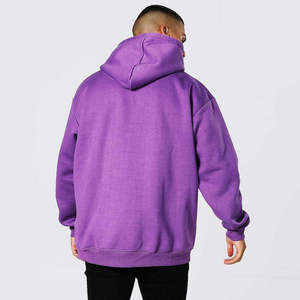 Custom <b>Men's</b> <b>Orange</b> Pullover Hoodie Fleece Hooded <b>Sweatshirt</b> Kangaroo Pocket Drawstring Casual Streetwear Oversized Fit - Product Image 2