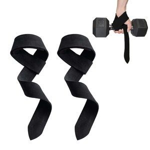 Sangles de musculation en cuir de vachette personnalisables avec logo, robustes, légères, souples, pliables, réglables et antidérapantes pour la musculation et le powerlifting - Product Image 4