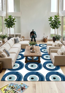 Hand Tufted Wool <b>Rug</b> Modern Abstract Carved Design Olive Brown Luxury Eco-Friendly Low Pile Area <b>Rug</b> Textured Abstract Pattern - Product Image 5