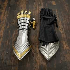 Guantes de Metal Estilo Antiguo, Coleccionables, con Grabado en Relieve y Técnica de Esmalte Suave, Forma Personalizada - Product Image 6