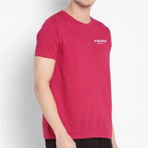 T-shirt décontracté pour homme, coupe ajustée, grandes tailles, en coton, pour adultes, fournisseur de t-shirts pour hommes - Product Image 1