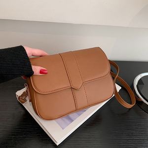 Leather <b>Crossbody</b> Fashion <b>Crossbody</b> Adjustable Shoulder <b>Strap</b> Couples Gift for Girlfriend Casual Bag LCS-0068E - Product Image 1