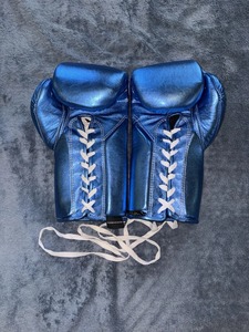 Guantes de Boxeo de Alta Calidad en Cuero Vacuno Genuino, Estilo Profesional, con Cordones, para Sparring y Competencia, Sin Boxeo No Hay Vida - Product Image 2