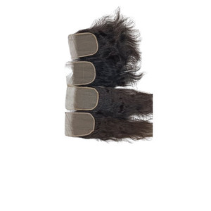 Fournisseur direct d'usine de closures de cheveux indiens Remy avec double trame machine et base en soie pour une finition lisse à prix raisonnable - Product Image 3