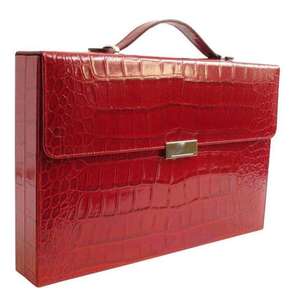 Factory Custom Modern Large 21 23 Inch Red Leather <b>Backgammon</b> Chips Chess Game <b>Set</b> with Leather Table for Children Middle East - Product Image 5
