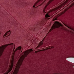 T-shirt pour homme à manches courtes, effet usé, en coton, coupe ample, à prix raisonnable - Product Image 3