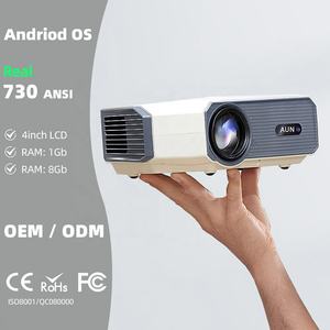 A004 Pro 2026 Dernier Mini Projecteur Portable Android 1080P 4K pour Cinéma Maison avec Netflix Service OEM ODM - Product Image 1