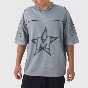 Maillot de performance en maille à col en V ventilé, toucher doux, pour entraînement et multisports - Product Image 4