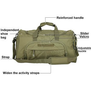 Bolsa Deportiva Profesional para Gimnasio, Diseñada con Múltiples Compartimentos, Tela Resistente y Asas de Fácil Transporte - Product Image 3