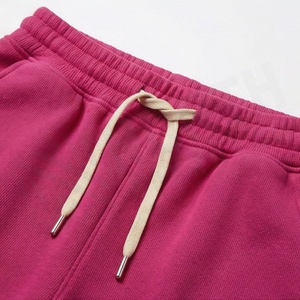 Unisex <b>Pink</b> Hooded <b>Tracksuit</b> Set Cotton Geometric Print Casual Sweatshirt And Joggers Full Length Drawstring Closure - Product Image 5