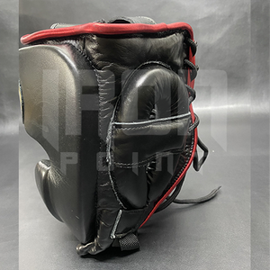 Protector de Cabeza Personalizable de Alta Calidad 'No Boxing No Life', Agarres de Cuero Vacuno de Primera Calidad, Cordones, 4 Capas Gruesas para Entrenamiento - Product Image 6