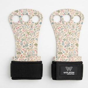 Wolson Industry - Agarraderas de Gimnasio Ajustables, Resistentes, Transpirables y Cómodas, Soporte para Muñecas para Levantamiento de Pesas y Entrenamiento CrossFit - Product Image 2