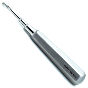 Instrumento Quirúrgico Dental de Extracción con Punta Curva de 3mm, Elevador de Acero Inoxidable de Calidad Premium para Extracción Atraumática de Dientes - Product Image 1