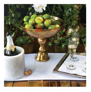 Wedding Floor Centerpieces Flower Bowl for Wedding Floor Decor Wholesale Low Price Aluminium Urns Planter Flower <b>Vase</b> - Product Image 6