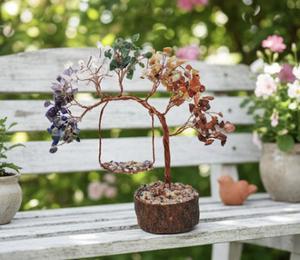 7 <b>Chakra</b> Gemstone Handmade Portable Hanging <b>Tree</b> - Product Image 2