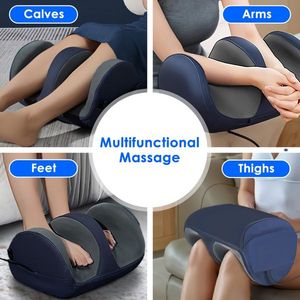 Shiatsu gamba massaggiatore con la macchina del braccio della coscia del polpaccio del piede di calore 3 modalità e livelli di intensità regalo per mamma papà o amante - Product Image 5