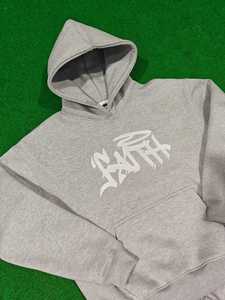 Winter Custom Logo Track Suits French Terry Hoodie Set Mens <b>Blank</b> Heavy <b>Weight</b> Thick Fleece Cotton Oversized Tracksuits for Men - Product Image 3