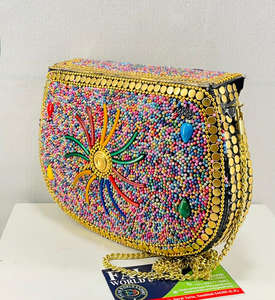Bolso de mujer de mosaico de estilo bohemio y evento de noche de moda bolso de mosaico de exportación de lujo bolso de mano de declaración de moda FWE - Product Image 6