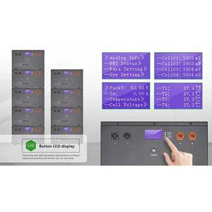 Système de stockage d'énergie domestique 20,48 kWh 51,2 V 400 Ah LiFePO4 Montage en rack Séparé Protection BMS IP65 CAN Phosphate de fer lithium pour la maison - Product Image 4