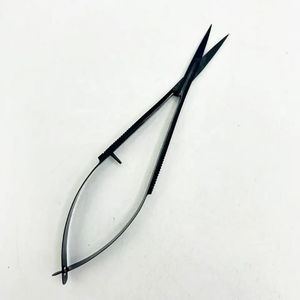 Multi Function Newly Designed Hand Made Eyebrow Spring Scissor with Straight Blade Tips for Beauty and Eyelash <b>Extension</b> - Product Image 3