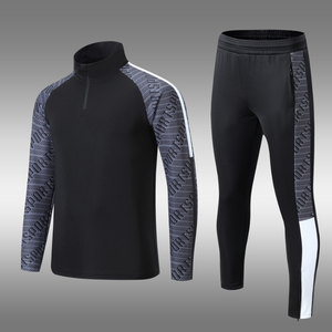 Nouvel ensemble de course pour hommes de haute qualité, 100 % polyester, à séchage rapide, vêtements de sport, ensembles de sweats à capuche unis - Product Image 5