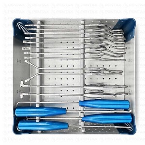 Ensemble de forceps d'arthroscopie pour instruments chirurgicaux orthopédiques du genou, kit en acier inoxydable, boîte de stérilisation haute température Pentax - Product Image 2