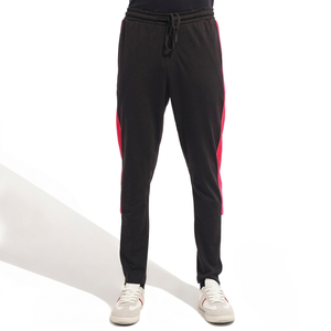 Pantalon de survêtement en toile décontracté pour homme, coupe ajustée, coupe-vent, avec logo personnalisé, prix bas, collection 2026 - Product Image 1