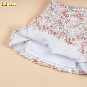 DR4517 – กระโปรงเด็กผู้หญิงลายดอกไม้ - Product Image 6