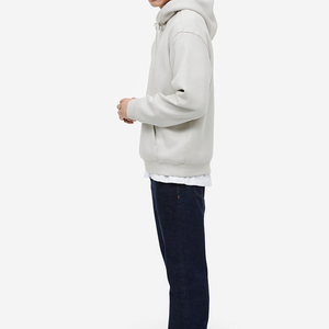 Blank Kanye west hoodie solid color 480g heavyweight <b>thick</b> <b>fleece</b> mens pullover hoodies plus size - Product Image 1
