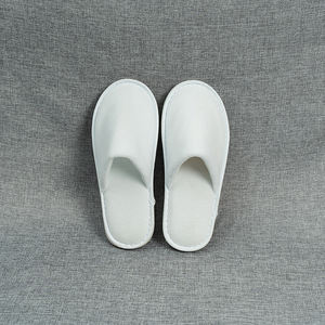 Wegwerp antislip hotelslippers, antislip badslippers voor gasten, milieuvriendelijke verpakking, aangepast logo, alle seizoenen - Product Image 1