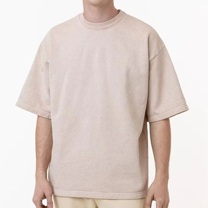 Camiseta Extra Grande de Estilo Vintage para Hombre, Personalizada, Transpirable, de Algodón Lavado, con Logotipo Impreso, Corte Regular - Product Image 2