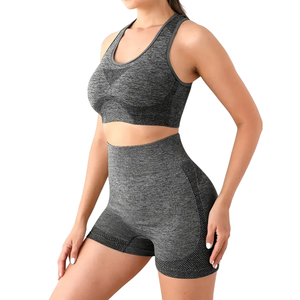 Modern Gym Outfit Breathable Sports Bra High <b>Waist</b> Women Yoga Set <b>Leggings</b> Fitness Training Wear PowerShape ActivePro - Product Image 1