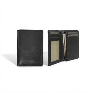 [Promotion] Top Quality Castello Genuine Vegetable Tanned Leather Business Card Holder Slim <b>Wallet</b> Handmade - Product Image 1