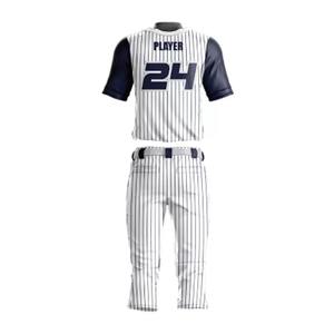 Uniforme de Béisbol al por Mayor para Hombre con Tela de Primera Calidad - Product Image 4