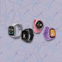 Montre connectée étanche avec appels Bluetooth, écran tactile complet, GPS, carte SIM, fitness, sport, pour enfants et adultes